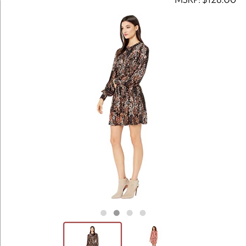 Free People heart beats mini dress- NWT-